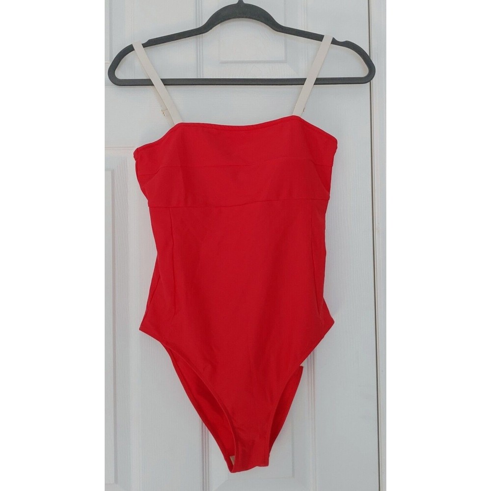 Summersalt some swimsuit 8 Red One Piece solid